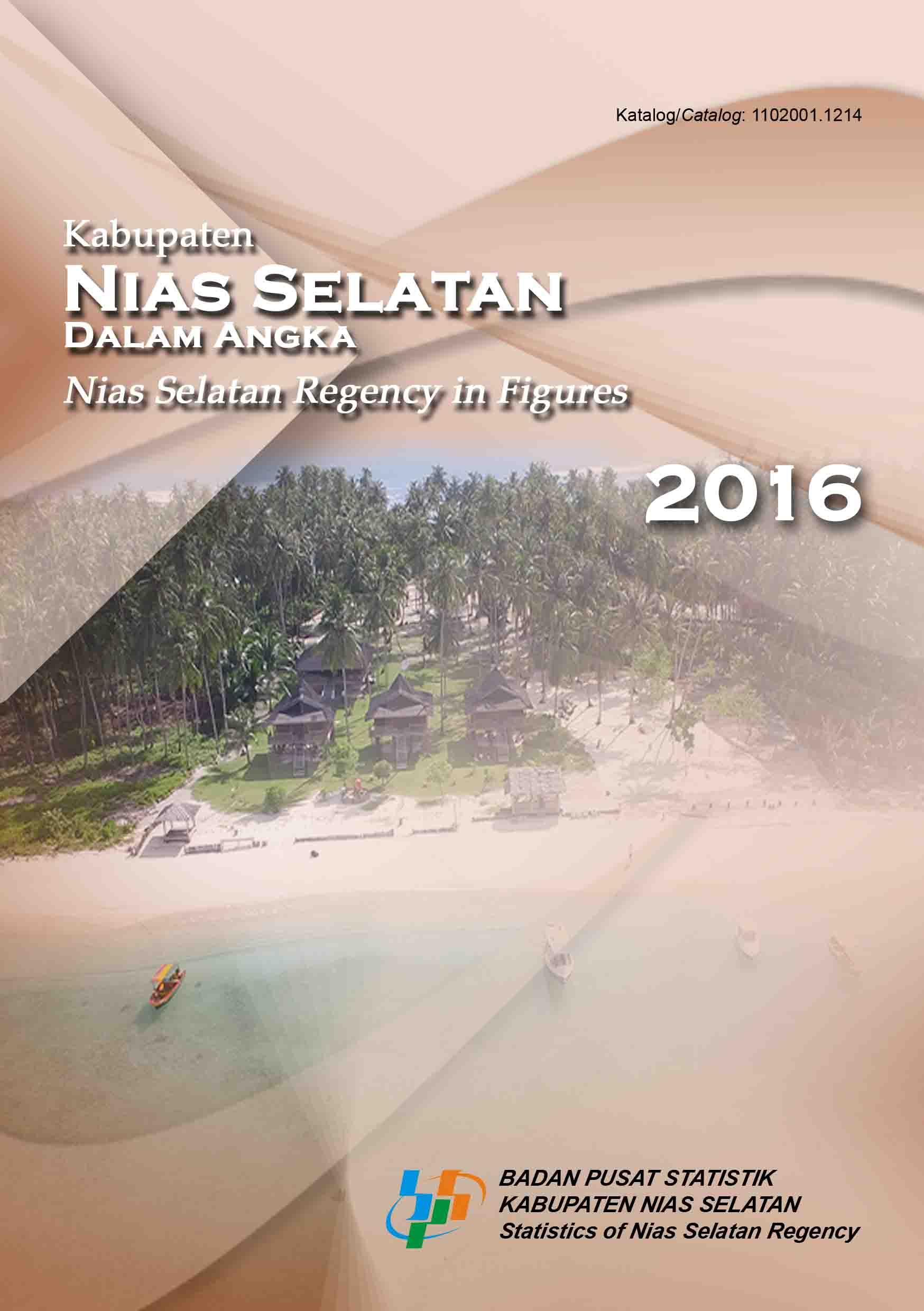 Kabupaten Nias Selatan Dalam Angka 2016