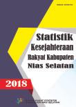 Statistik Kesejahteraan Rakyat Kabupaten Nias Selatan 2018