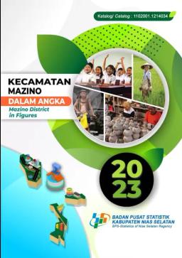 Kecamatan Mazino Dalam Angka 2023